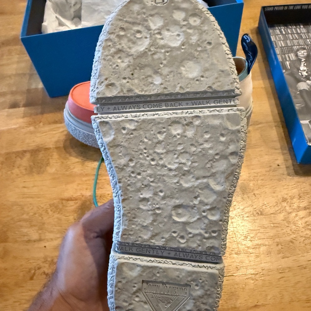 John Fluevog Women’s Grimaldi Platform Sneakers (Space Edition) - Picture 4 of 4